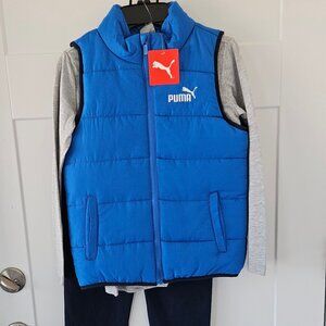 Boys Puma Peice Set size Small (8) NWT